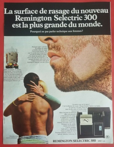 Publicité 1967 rasoir - 1967,