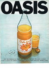PUBLICITE  1971   OASIS