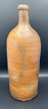Grande bouteille en grès vernissé, XIXème, 34 cm