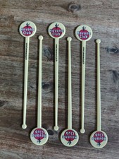 HAVANA CLUB RHUM 6 touilleurs Mélangeur mojito cocktail 18cm TBE