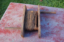 Ancien enrouleur en bois pour ficelle fil - vieux métiers - PECHE ----/B6: