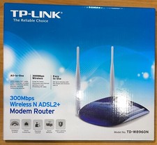Modem routeur TP-LINK 300Mbps Wireless N ADSL2+ 