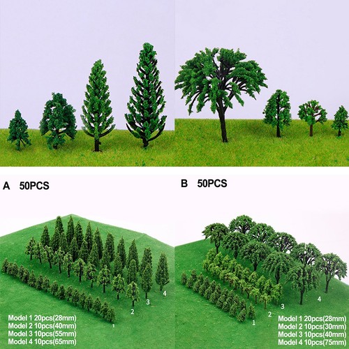 Maquette arbres haute qualité - maquette,
