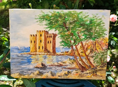 Ancien tableau hst - tableau, cÔte