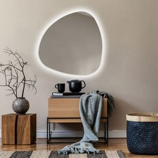 Miroir asymétrique avec LED