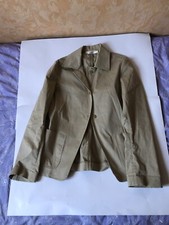 Veste tailleur beige clair coton Comptoir des Cotonniers taille 40