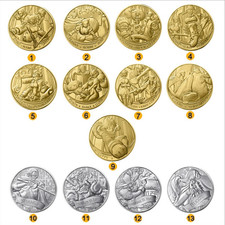 ONE PIECE mini-médailles MONNAIE DE PARIS 2025 - NEUF