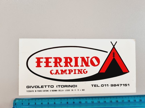Autocollant ferrino camping - ferrino,