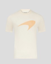 T-Shirt Officiel De L'Équipe McLaren F1 2025 Lando Norris LN4 Logo Beige