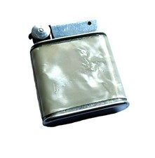 Briquet à Essence ancien Vintage Publicitaire Fleury Michon ads petrol lighter