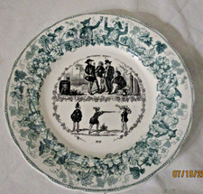 ANCIENNE  ASSIETTE PARLANTE