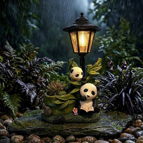 Statue jardin panda - jardin,