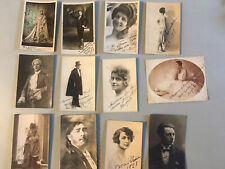 Dedicace Photo Carte Postale Original Autographe Chanteur Opéra Claudel, Rosen..