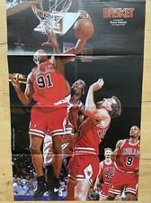 Dennis Rodman Bulls Ewing Affiche Vintage NBA Kobé Maillot 1 Air Jordan 147