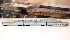 RIVAROSSI Atlas Échelle N SANTA FE 3 Voitures voyageurs Éclairage 2 Fourgons