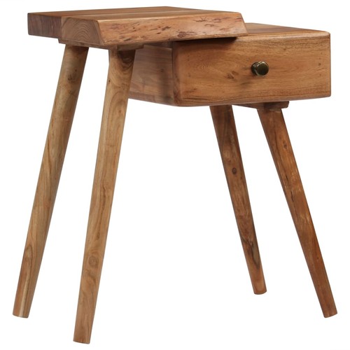 Table chevet bois acacia - de,