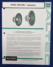 Vintage Altec Lansing Spec