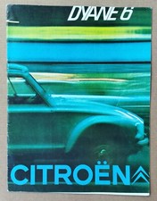 -- CATALOGUE CITROËN DYANE 6