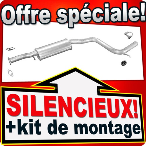 Silencieux intermédiaire pour - silencieux,