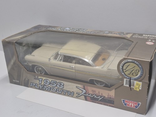 1958 plymouth fury - fury, cream