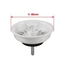 Bouchon de vidange plastique 80 mm élégant et fonctionnel améliore votre espa