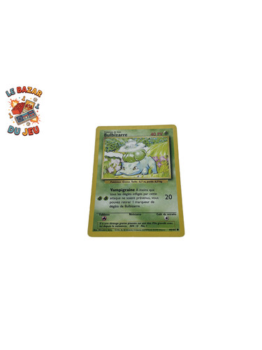 Carte pokémon bulbizarre - carte,