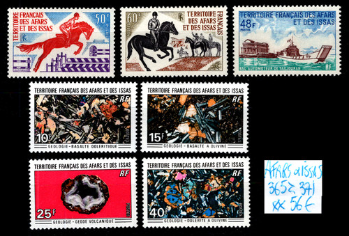Afars issas timbres - afars,