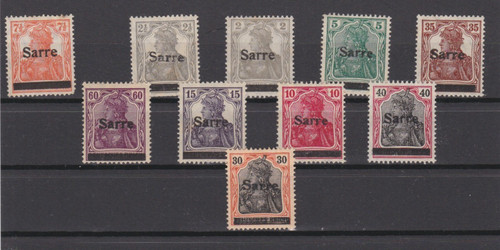 Germanie allemagne timbres - allemagne, 10