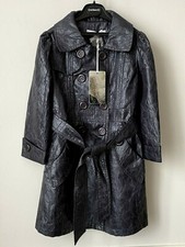 Manteau Imperméable Gris Noir Mini Mignon 6 ans NEUF étiqueté comme Maman