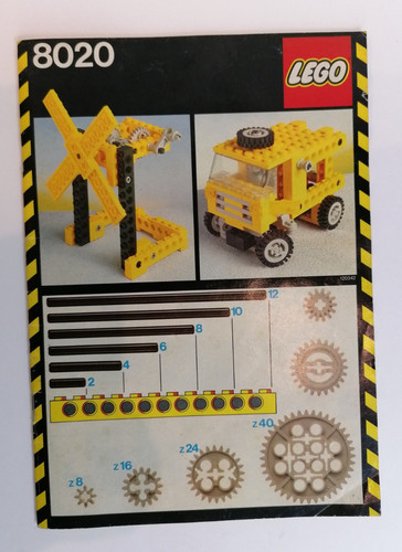 Notice lego technic 8020 - notice,