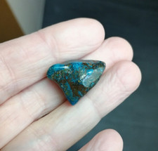 Pierre Roulée Chrysocolle et shattuckite 6,33 g / 2,5 cm Congo