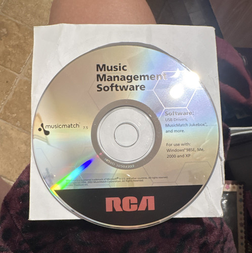 Rca musicmatch jukebox 5 - rca, 7.5