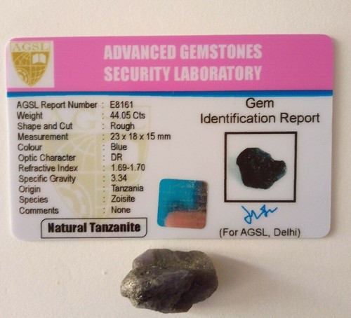 Tanzanite brute naturelle non