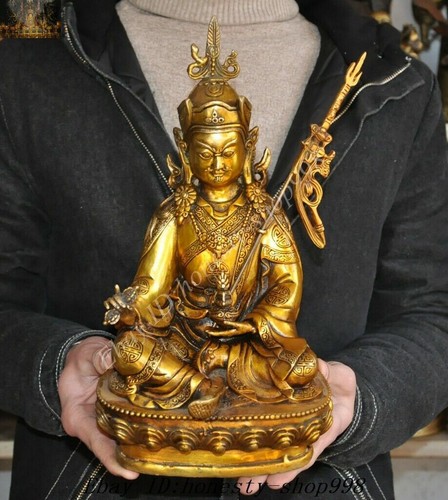 Old tibetan buddhism - buddhism, bronze