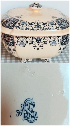 Ancien beau légumier