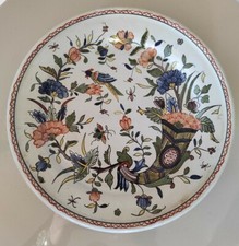 assiette déco oiseaux corne