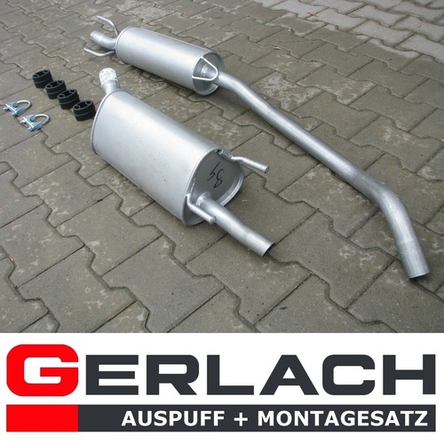 Pot échappement pour opel - pot,