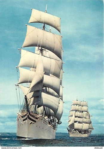 Carte postale bateaux - -,