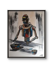 COOKING ROBOT CHEF 16x20
