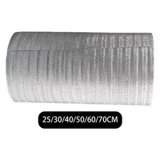 Rouleau d'isolation réfléchissant de 16, en aluminium, noyau en mousse