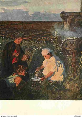 Postcard art painting - painting,