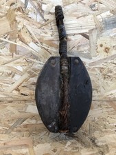 Poulie Ancienne En Bois Pour