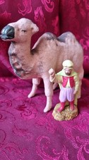 Santon Devineau Conducteur 7,5cm De Chameau 10,5cm Creche Noel Ancien