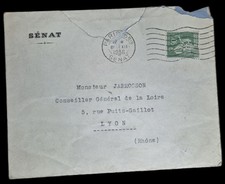 Enveloppe Avec Timbre Perforé