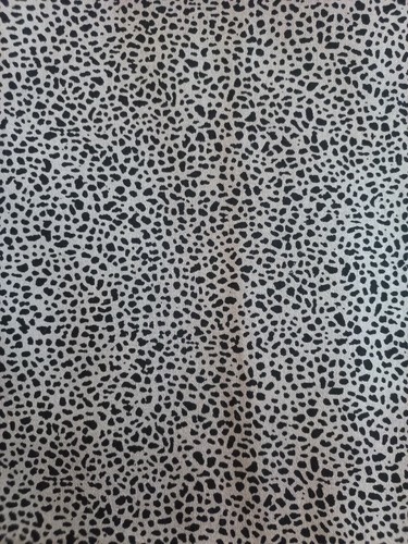 Coupon tissu noir beige - coupon, et