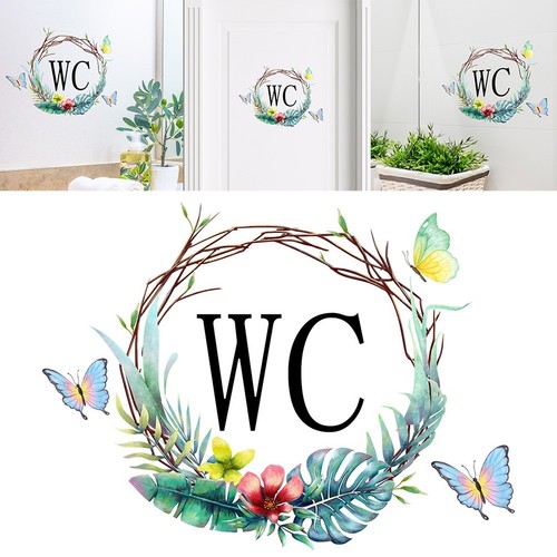 Toilette signe mural - signe, wc