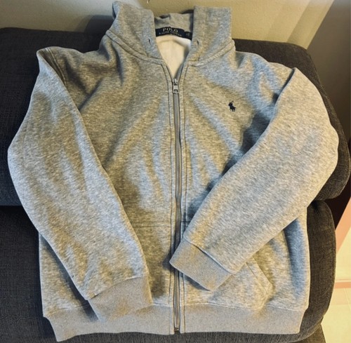Gilet gris ralph lauren - gilet,