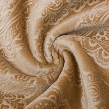 Tissu Velours en Relief Fleur