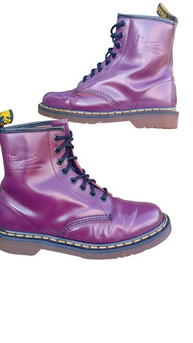 Martens 1460 violet - 1460, cuir