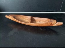 Pirogue En Bois Miniature 
